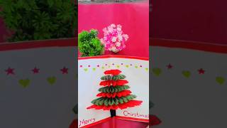 3D Christmas Card | Diy Christmas card | Christmas cards idea 2023 #diy #shorts #cards