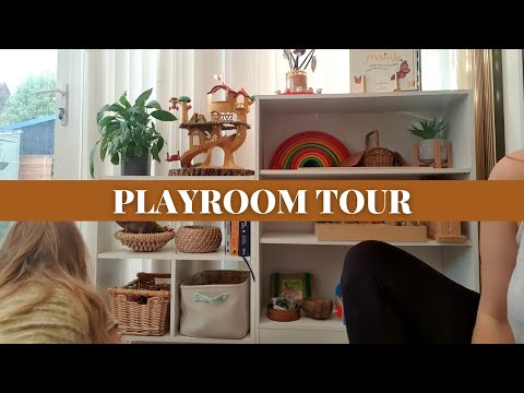 What's new in our playroom? Playroom Tour | Montessori, Waldorf inspired