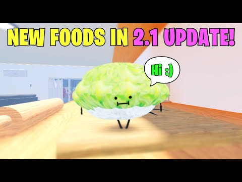 SECRET STAYCATION | NEW FOODS in 2.1 UPDATE!