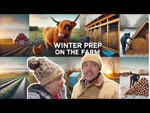 Preparing Our Farm for Oklahoma Winter | Winterizing Animal Shelters, Garden, and Firewood Prep