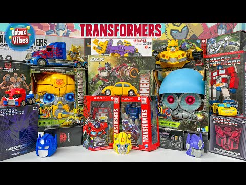 Satisfying with Unboxing TRANSFORMERS Toys - Soundwave Toys, BUMBLEBEE Beast Combiners Collection