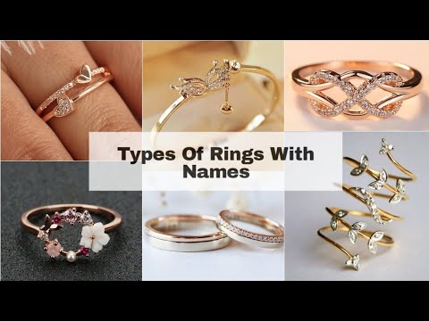 Types of finger rings with name/Rings new designs/Rings name/Rings design for girls women ladies