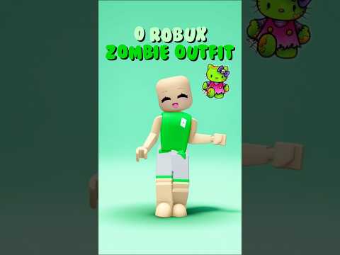 0 ROBUX ZOMBIE OUTFIT💚 #roblox #lanahyt