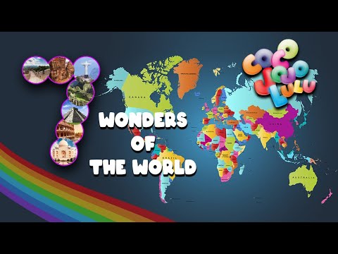 Facts about 7 Wonders of the World  | Coco Jojo Lulu #nepalicartoons #nepalikidseducation #nepali