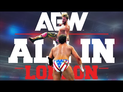 Will Ospreay Vs MJF - AEW American Championship - All In London 2024 - Highlights.