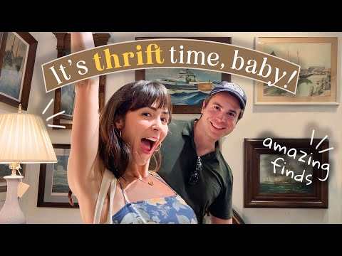 The Ultimate THRIFTING x ANTIQUING haul! (Plus how I STYLE everything i buy :)