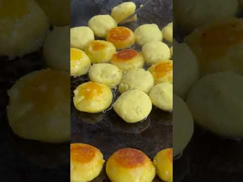 Street Food Around the World 🔥 potato dumplings 🤤