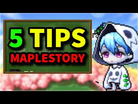 5 Tips You May Not Know in Maplestory