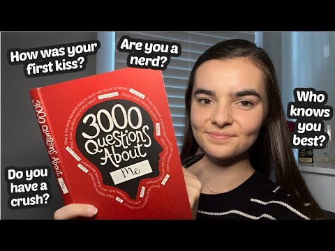 ASMR Asking You 100 VERY Personal Questions