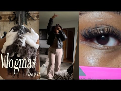 Updated Wash Day Routine | Holiday Family Fun, DIY Lash Extensions