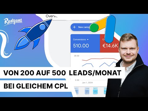 EdTech skaliert von 200 auf 500 Leads/Monat in 4 Monaten | Google Ads Lead-Gen Fallstudie