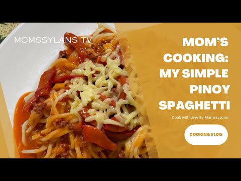 Pinoy Spaghetti my simple version