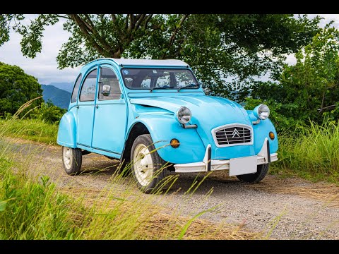 シトロエン2cv 　で　オーバーヒート寸前