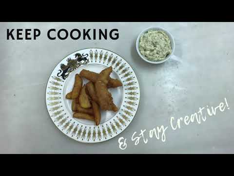 KEEP COOKING & Stay Creative - Fish & Chips recipe