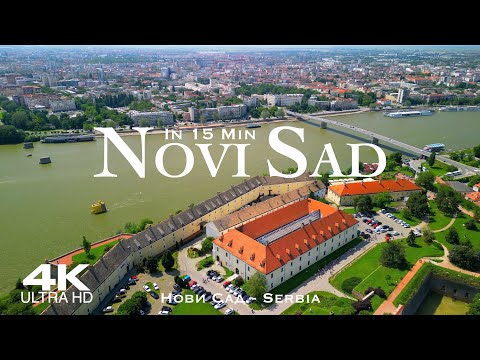 NOVI SAD 🇷🇸 Нови Сад Drone Aerial 4K дрон | Serbia Београд Србија