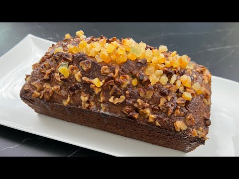 Walnut and Orange Loaf Cake