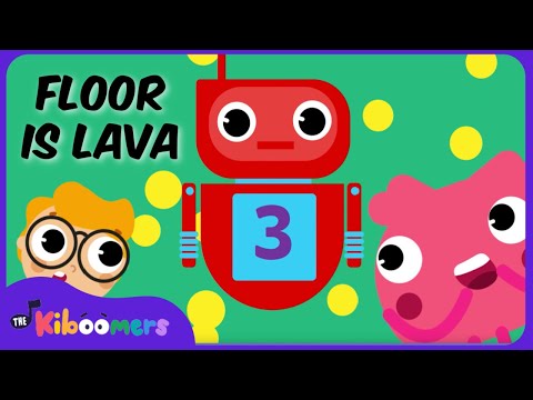 The Floor is Lava 3 | Gross & Funny Obstacle Game | The Kiboomers Kids Dance Songs & Nursery Rhymes