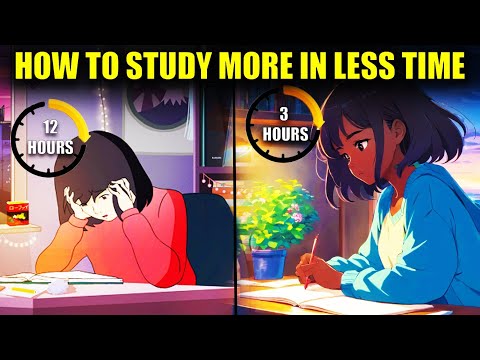 How To Study More In Less Time | How To Become Productive While Studying | Productivity Tips