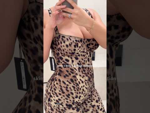 skims x dolce & gabbana collection try on - size M