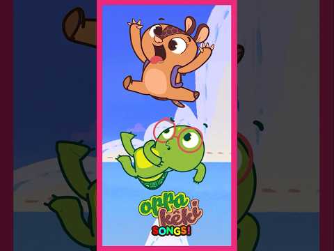 OPPA KÊKI I Cama elástica I Jumping #shorts #shortscartoon #shortssongs #animation #clips