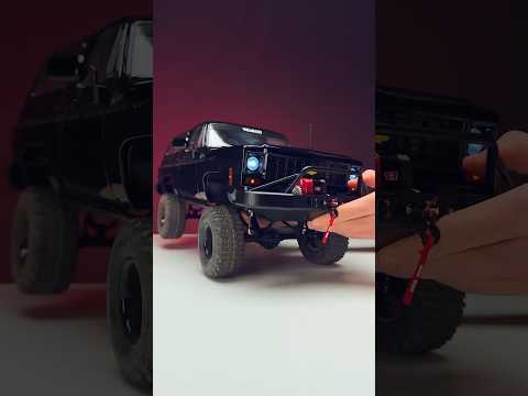 Test drive. Warn’s 75th Anniversary Limited Edition Winch on Midnight K5 Blazer by RC4WD. #rccars