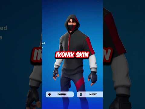 How To Get The IKONIK Skin In Fortnite For FREE! #fortnite #shorts #vbucks