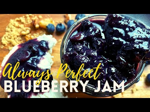 The Absolute BEST Blueberry Jam Recipe | No Pectin | Small Batch Canning