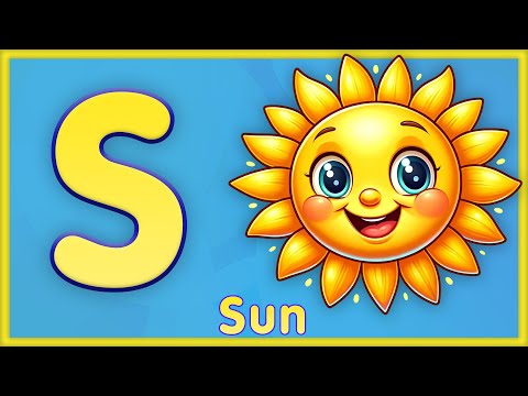 Letter S | Sun, Star, Socks & Spider - Learn the Letter S