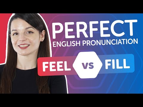 Front Vowels: i vs ɪ | Perfect English Pronunciation - The Minimal Pair Method Lesson 1