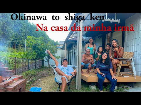 VIDA NO JAPÃO 🇯🇵 VIAJANDO DE OKINAWA ATÉ A CASA DA MINHA IRMÃ SHIGA KEN JAPÃO 2024