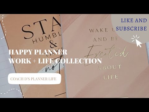 NEW Happy Planner Work + Life Collection| Professional Planner Line