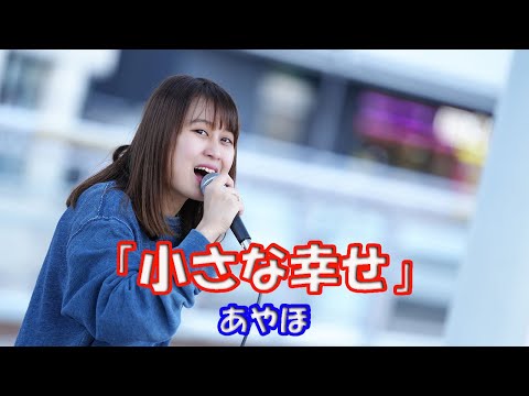 一日の中に小さな幸せって沢山ある！【オリジナル曲】【歌ってみた】あやほさん「小さな幸せ」海老名 路上ライブ