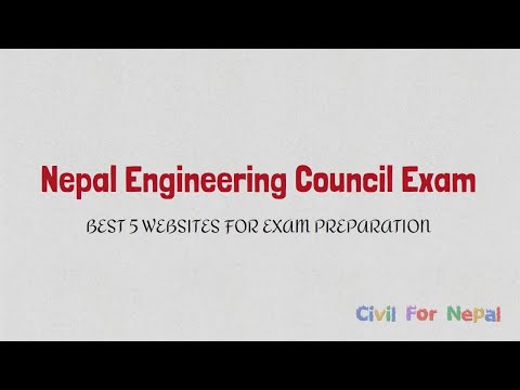 TOP 5 Best Websites for Engineering License Exam | NEPAL ENGINEERING COUNCIL LICENSE EXAM