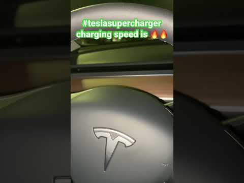 #tesla #modely charging speed at #teslasupercharger #christmas #newyear #holidays #newyear #giveaway