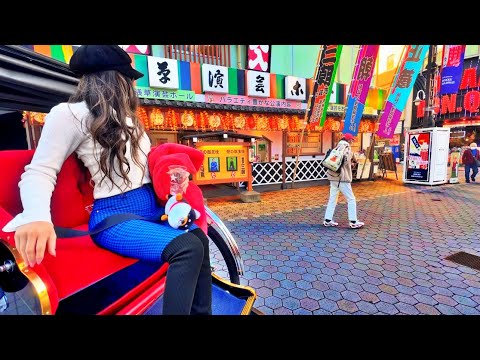 Japanese Street what to Do In ASAKUSA Tokyo BEFORE YOU GO🛫cute Japanese girl guided by rickshaw