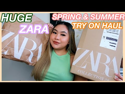 HUGE ZARA TRY-ON HAUL SPRING AND SUMMER 2021