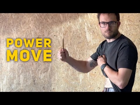 FIXED BLADE POWER MOVE