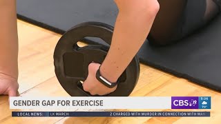 Study finds gender exercise gap