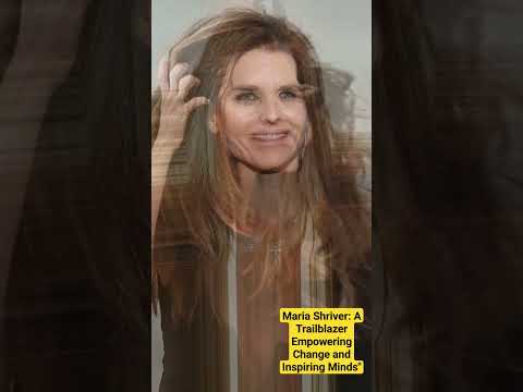 Maria Shriver: A Trailblazer Empowering Change and Inspiring Minds