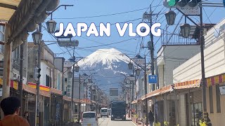 JAPAN VLOG 🗻 gorgeous views of Fujisan, Tokyo streets, strawberry sandwich, etc