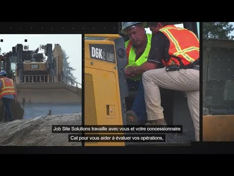 Services de gestion de flotte avec Caterpillar Job Site Solutions