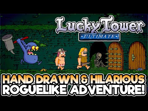 EVERYTHING is a Weapon in this Gloriously Slapstick Roguelike Adventure - Lucky Tower Ultimate