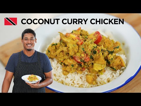 Coconut Curry Boneless Chicken Recipe by Chef Shaun 🇹🇹 Foodie Nation