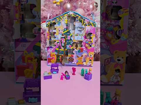 #shorts #asmr Opening Doors 11-15 from the Polly Pocket Advent Calendar 2024 🎄🗓