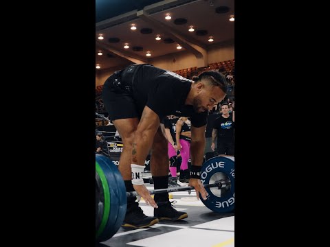 Tola Morakinyo — 340-lb (154-kg) Barbell Complex — North America East Semifinal