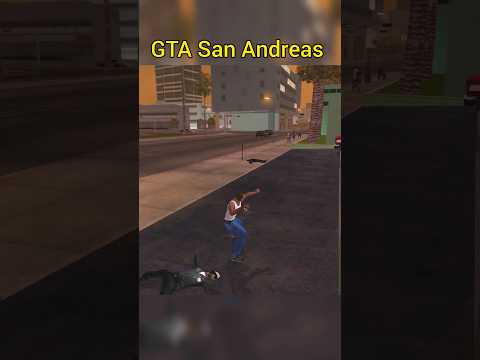 EVOLUTION OF THROWING BOMB GTA SAN ANDREAS #gtasanandreas #shorts