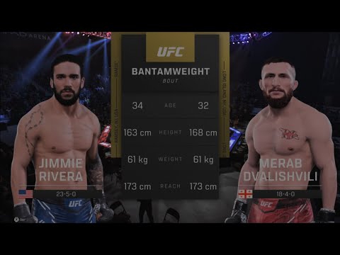 FCL Presents ULTIMATE FIGHTING CHAMPIONSHIP WILLIAMS vs. JONES Jimmie Ribera vs. Merab Dvalishvili