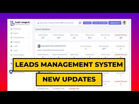 Lead Management System | Full Demo | SME Business | How to use Lead Management System?