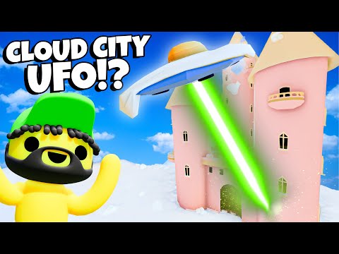 Wobbly Brought a UFO to Cloud City in Wobbly Life?!