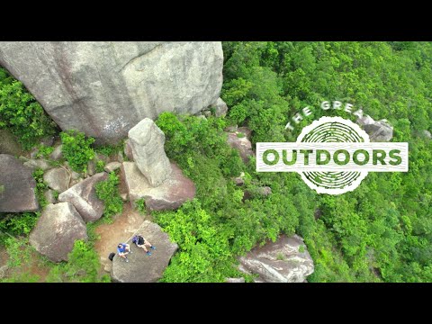 Penis Rock Nui Po Shan (女婆山) Shatin (Aerial Drone View DJI 2S)